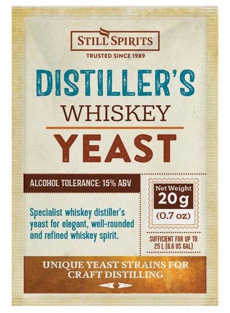 Still Spirits Distiller's Yeast Whiskey, 20g  - OG