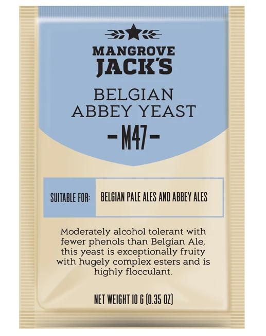 Mangrove Jack's CS Yeast M47 Belgian Abbey (10g) - OG