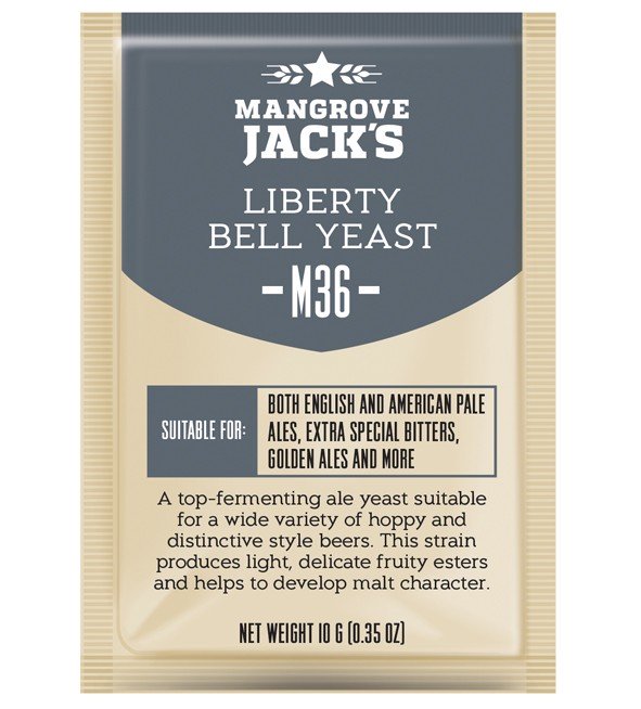 Mangrove Jack's CS Yeast M36 Liberty Bell Ale (10g) - OG